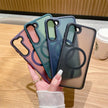 Luxury New Matte Translucent Business Phone Case for Samsung Galaxy