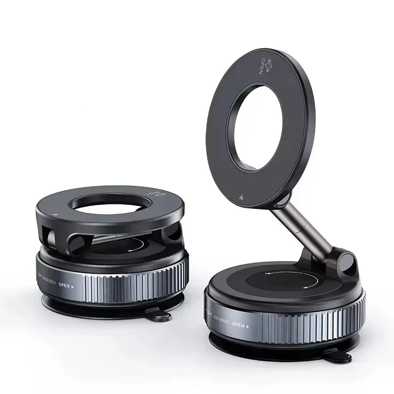 Magnetic Rubber Phone Holder – Universal Magnetic Mount (No Charger, Flexible Rubber Design)en Streaming Bracket