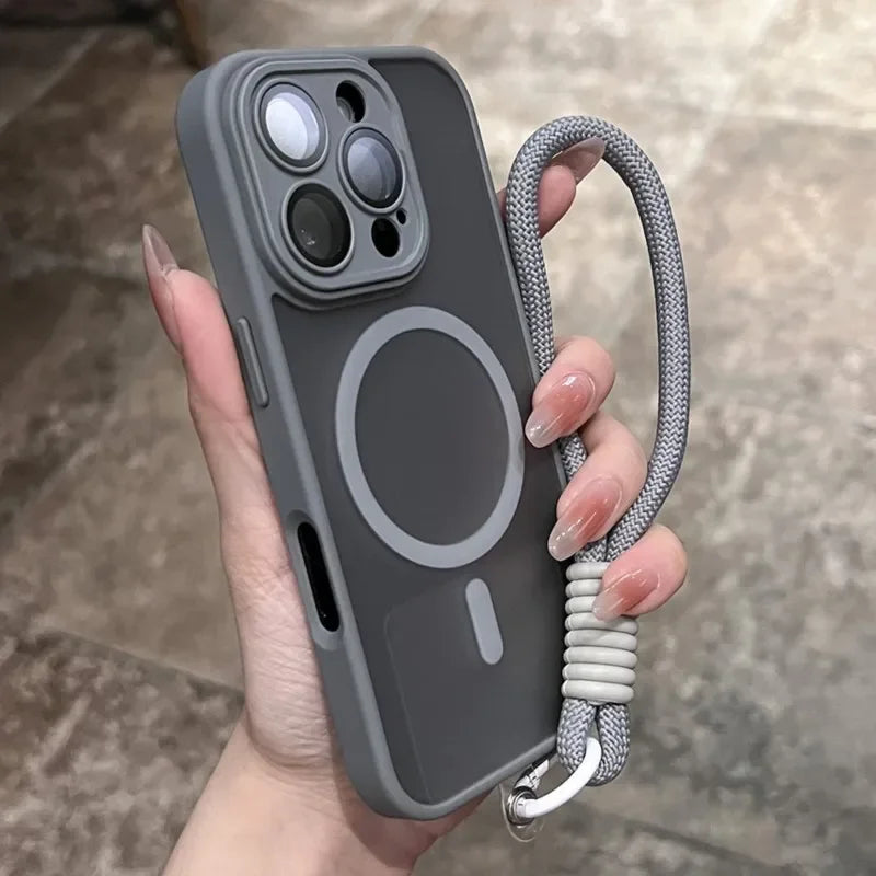 Clear Matte Magnetic Case