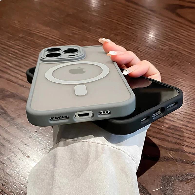 Magnetiskt Matt Skal för iPhone