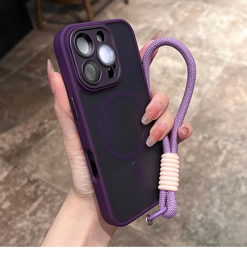 Clear Matte Magnetic Case