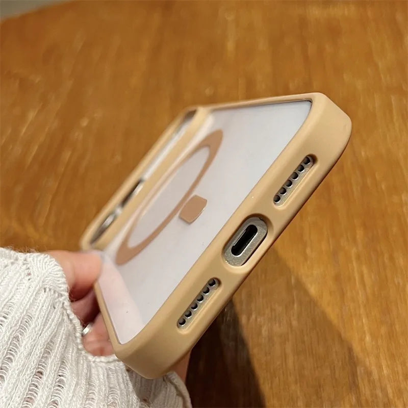Luxury Magnetic Shockproof  Case for iPhone