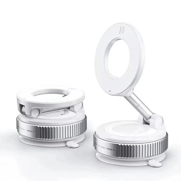 Magnetic Rubber Phone Holder – Universal Magnetic Mount (No Charger, Flexible Rubber Design)en Streaming Bracket