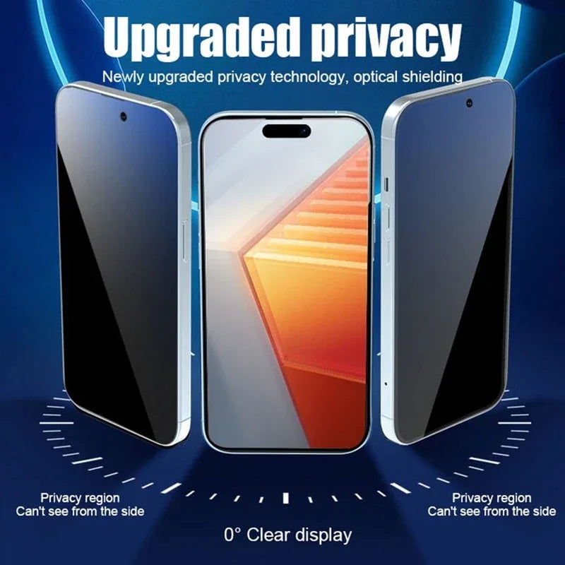 iPhone Privacy Glass – 8K Dust-Free (1–3 pcs).