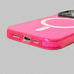 Transparent Neon Color MagSafe Phone Case