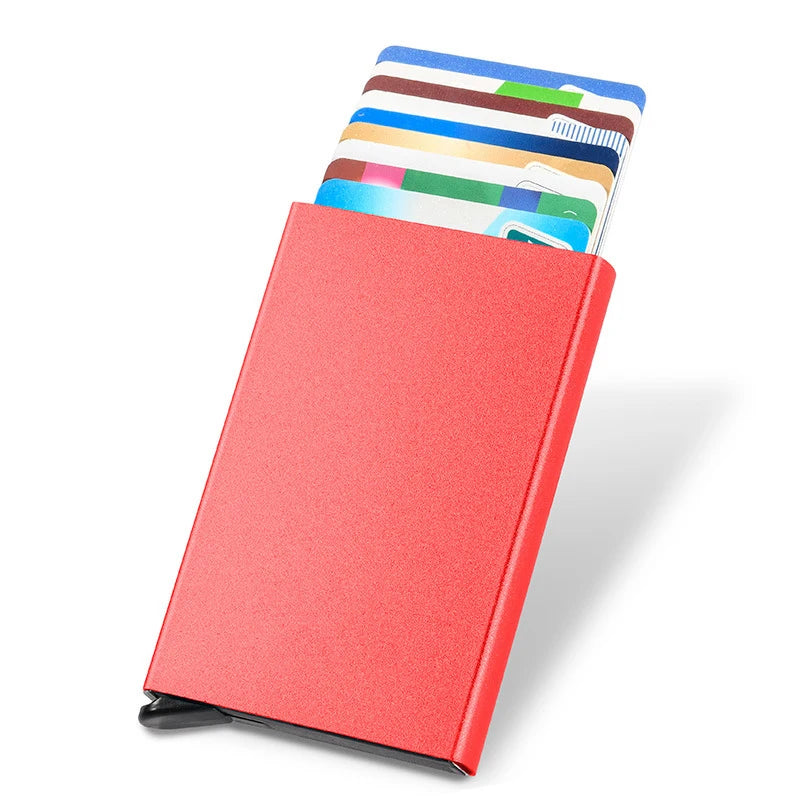 Minimalistisk Aluminiumplånbok – Säker & Smidig