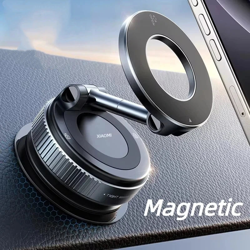 Magnetic Rubber Phone Holder – Universal Magnetic Mount (No Charger, Flexible Rubber Design)en Streaming Bracket