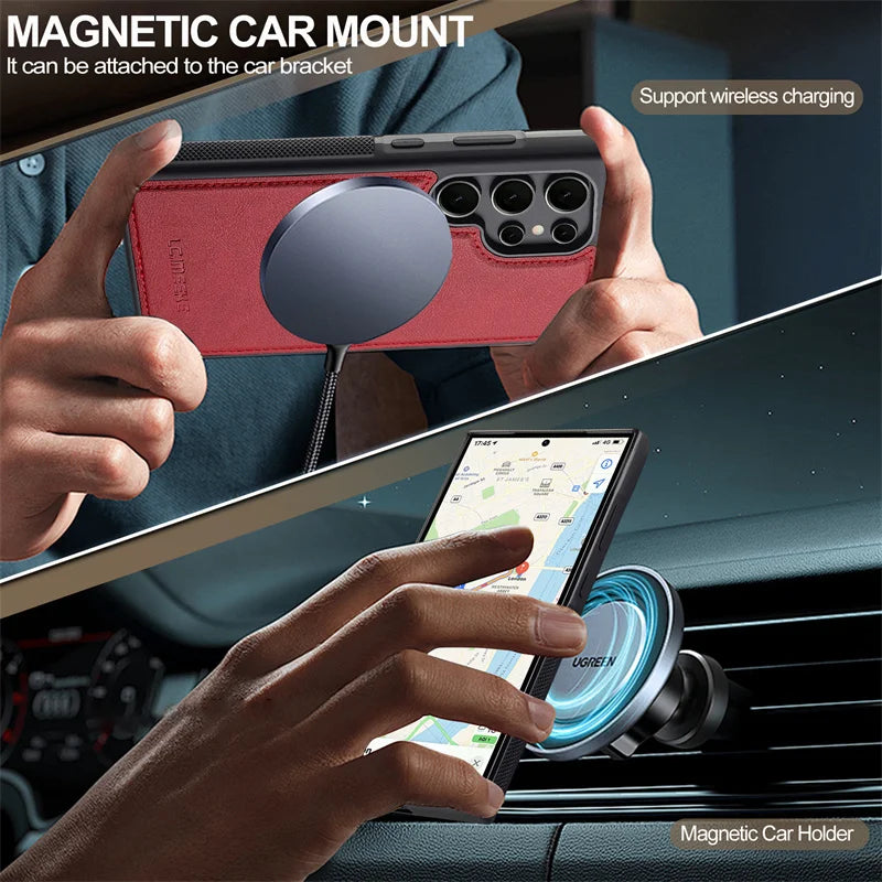 Magnetic Case For Samsung S21- S24