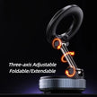 Magnetic Rubber Phone Holder – Universal Magnetic Mount (No Charger, Flexible Rubber Design)en Streaming Bracket