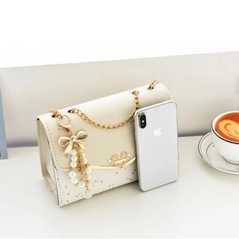 Elegant PU-läder Crossbody-väska – Dam