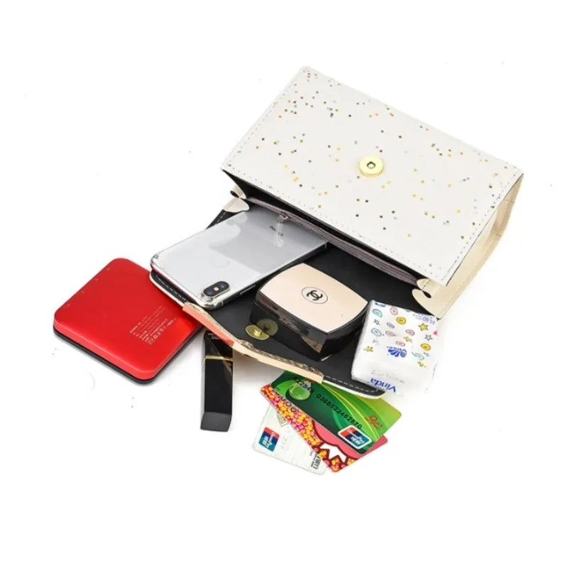 Elegant PU-läder Crossbody-väska – Dam