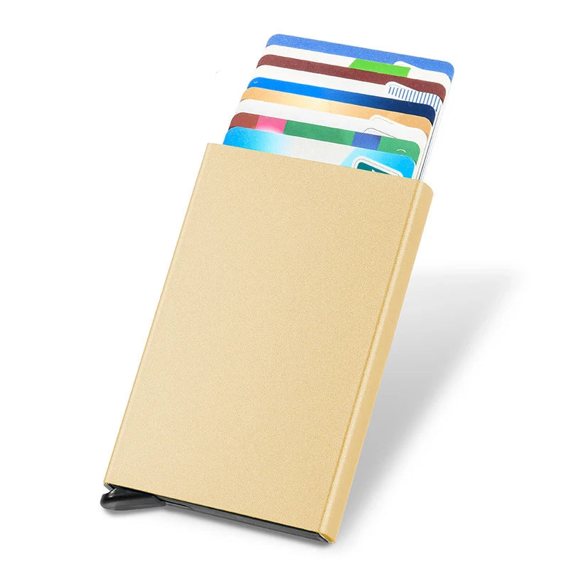 Minimalistisk Aluminiumplånbok – Säker & Smidig