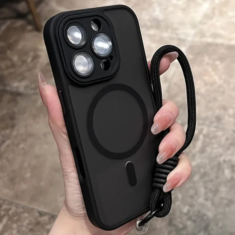 Clear Matte Magnetic Case